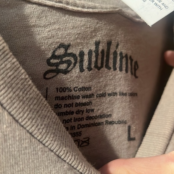 Sublime Front & Back Graphic Tee NWOT - Picture 7 of 7